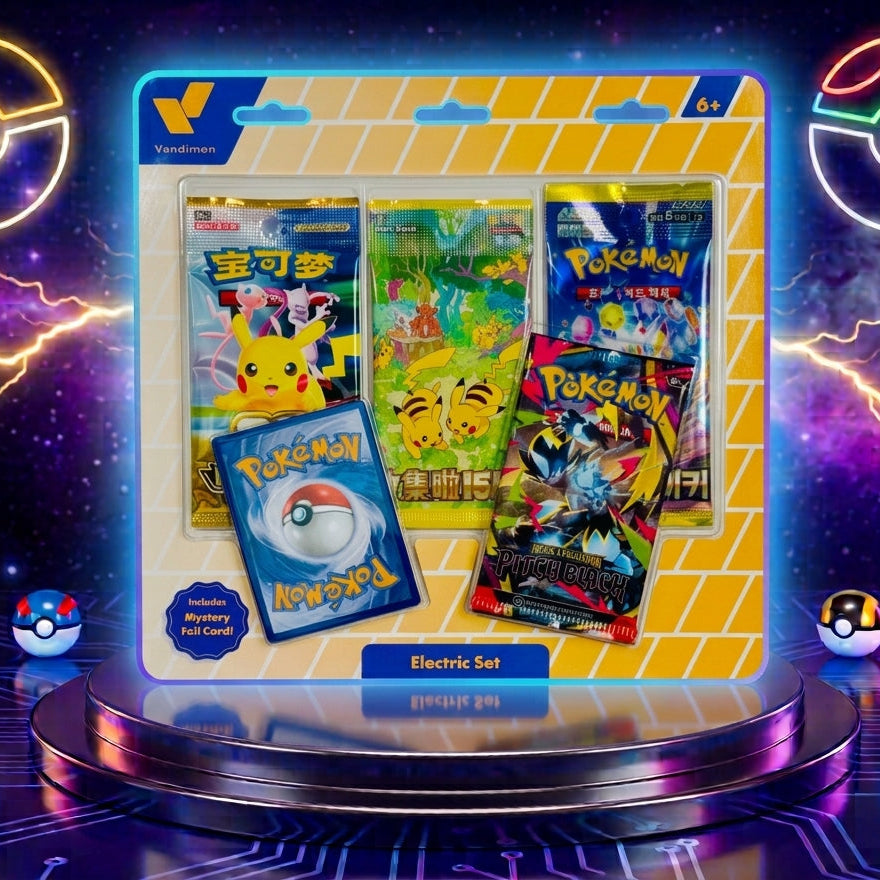 Vendimon Electric Set TCG Pokémon Cards - Pitch Black Edition