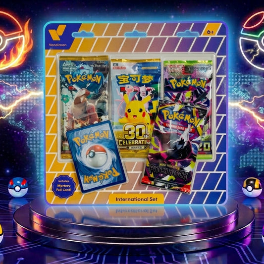 Vendimon International Set TCG Pokémon Cards - Pitch Black Edition