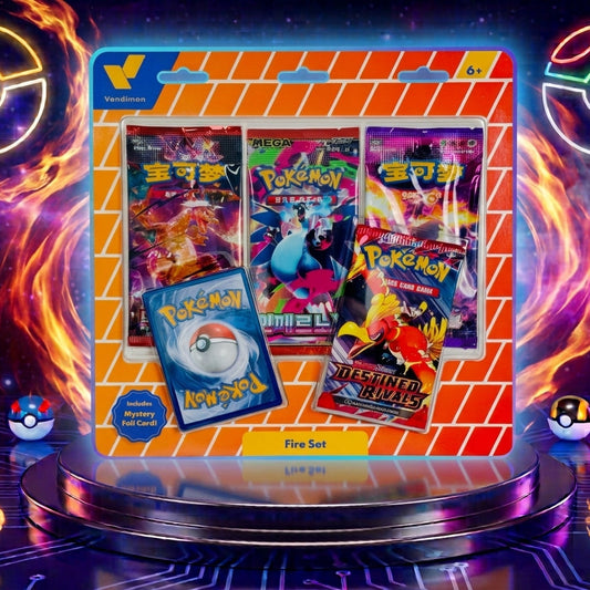 Vendimon Fire Set TCG Pokémon Cards - Destined Rivals Edition